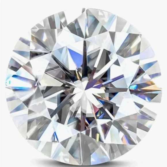 Round Brilliant Moissanite Loose Stone3.00 ct | 9.0mm GRA PAPERWORK DVVS1 - Picture 3 of 11